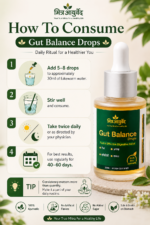 Mitra Ayurved Gut Balance Drops – For Gas, Bloating & Indigestion | 30ml - Image 5
